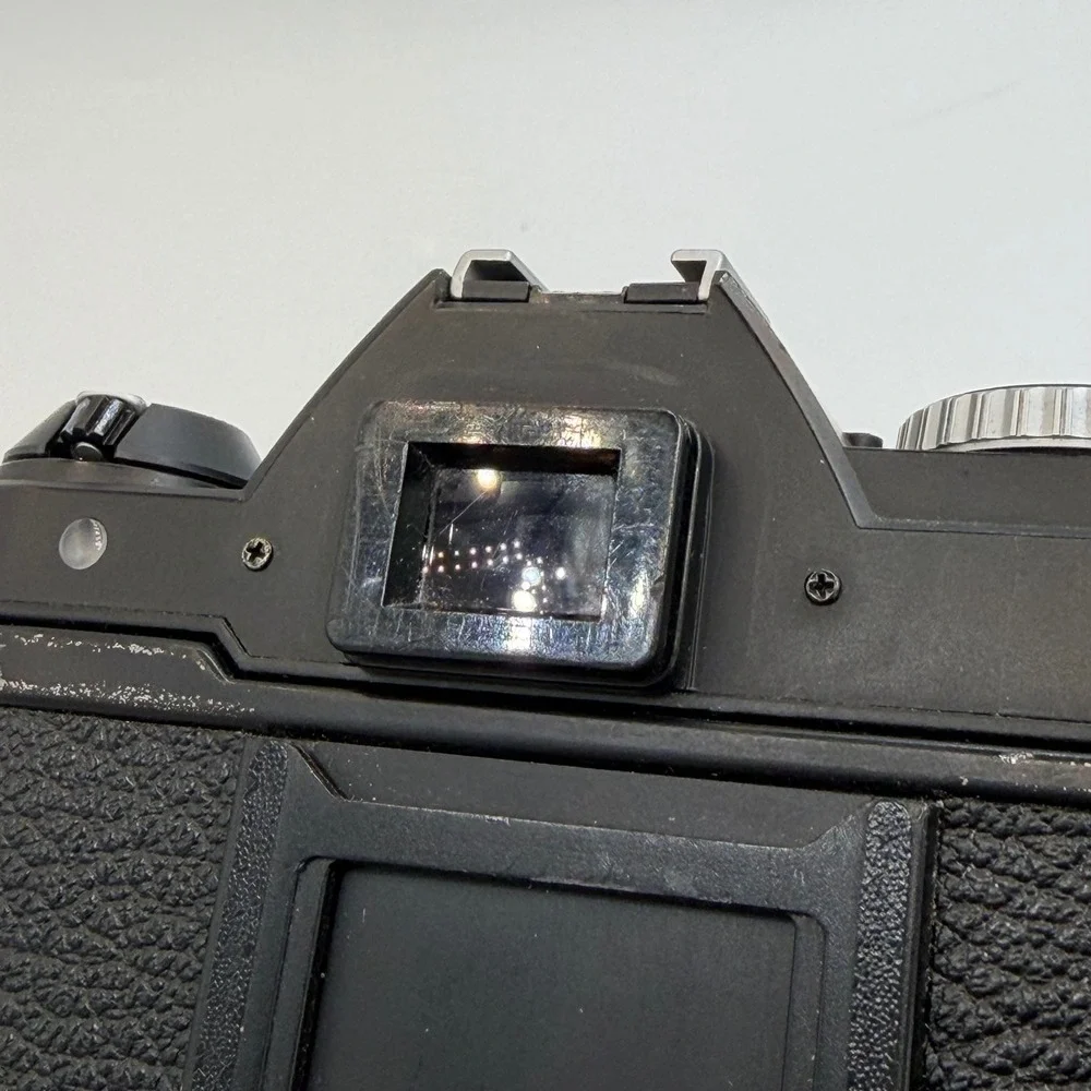 Konica FS-1 35mm SLR Film Camera Body Black Vintage SLR Tested Works